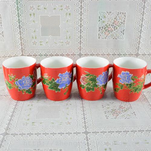 Daily-use flower-shaped water cup and coffee cup