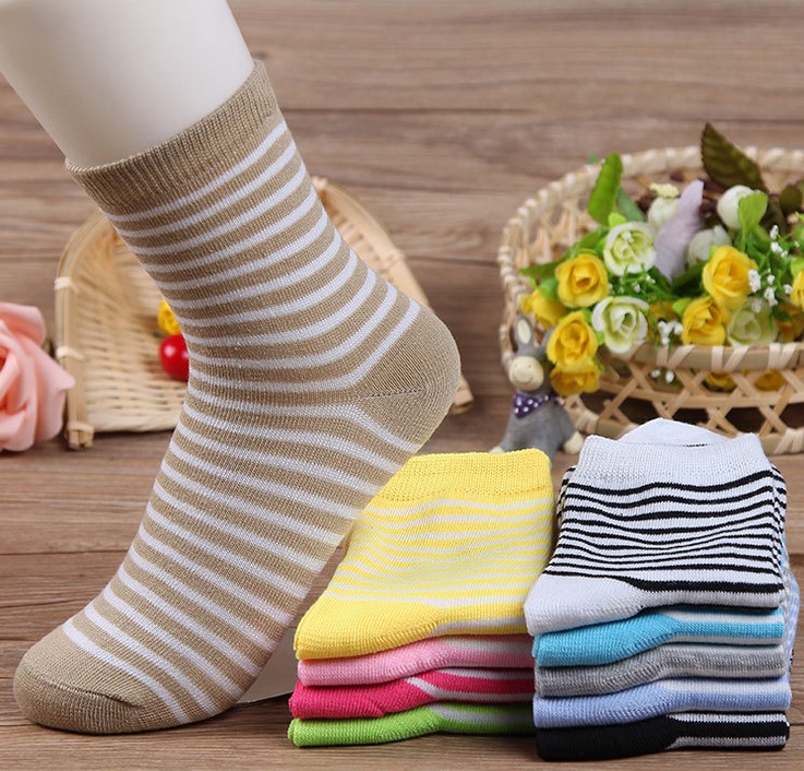 其他袜子实物图