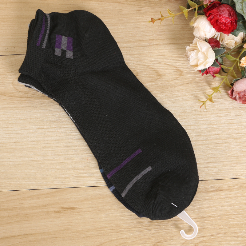Calcetines de piso calcetines otoño-invierno calcetines de hombre calcetines de algodón todas las estaciones calcetines deportivos medias de lancha calcetines de baloncesto details Picture
