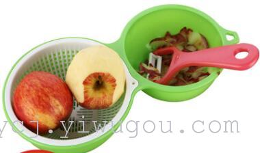 Kitchen dual-purpose vegetable washing basket, household fruit basin, Xinyi Amazon bestseller, in stock Application Scenario