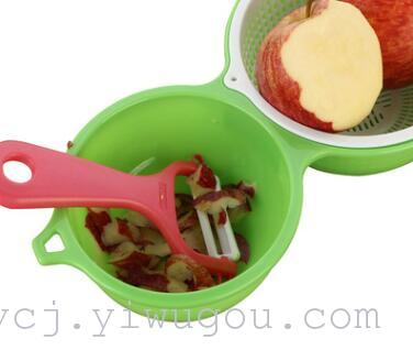 Kitchen dual-purpose vegetable washing basket, household fruit basin, Xinyi Amazon bestseller, in stock details Picture