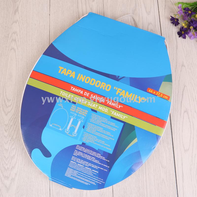 New PP material 18-inch toilet seat cover toilet seat, European standard single-color toilet seat Application Scenario