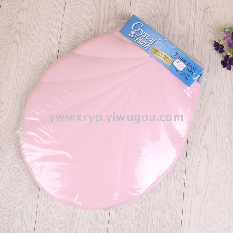 Monochrome new PP environmental protection material fashion shell toilet seat cover Application Scenario