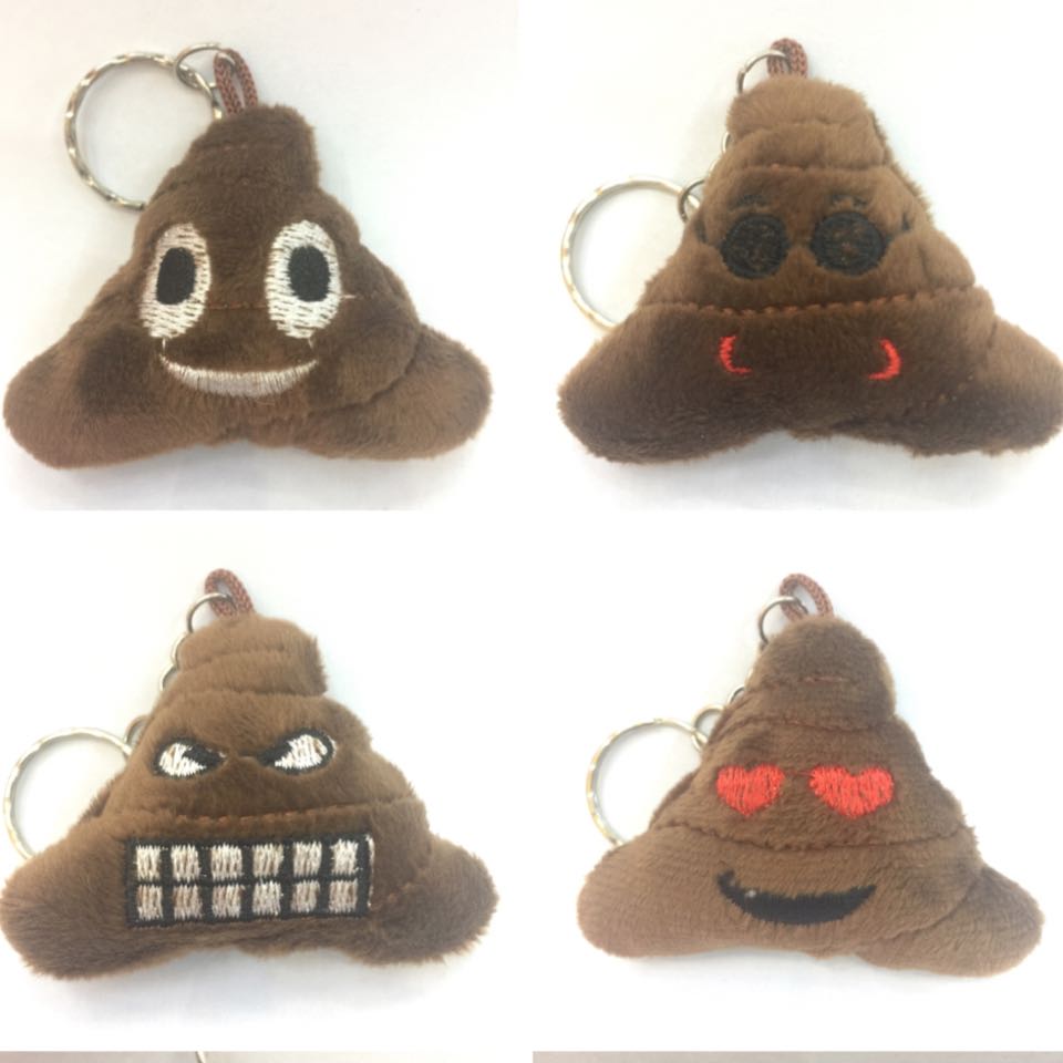 Spot street stall pendants, night market exclusive plush toys, plush pendants, QQ pendants, poop pendants