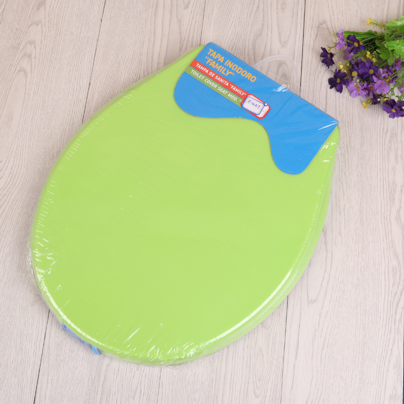 Beautiful and practical toilet lid makes life more textured