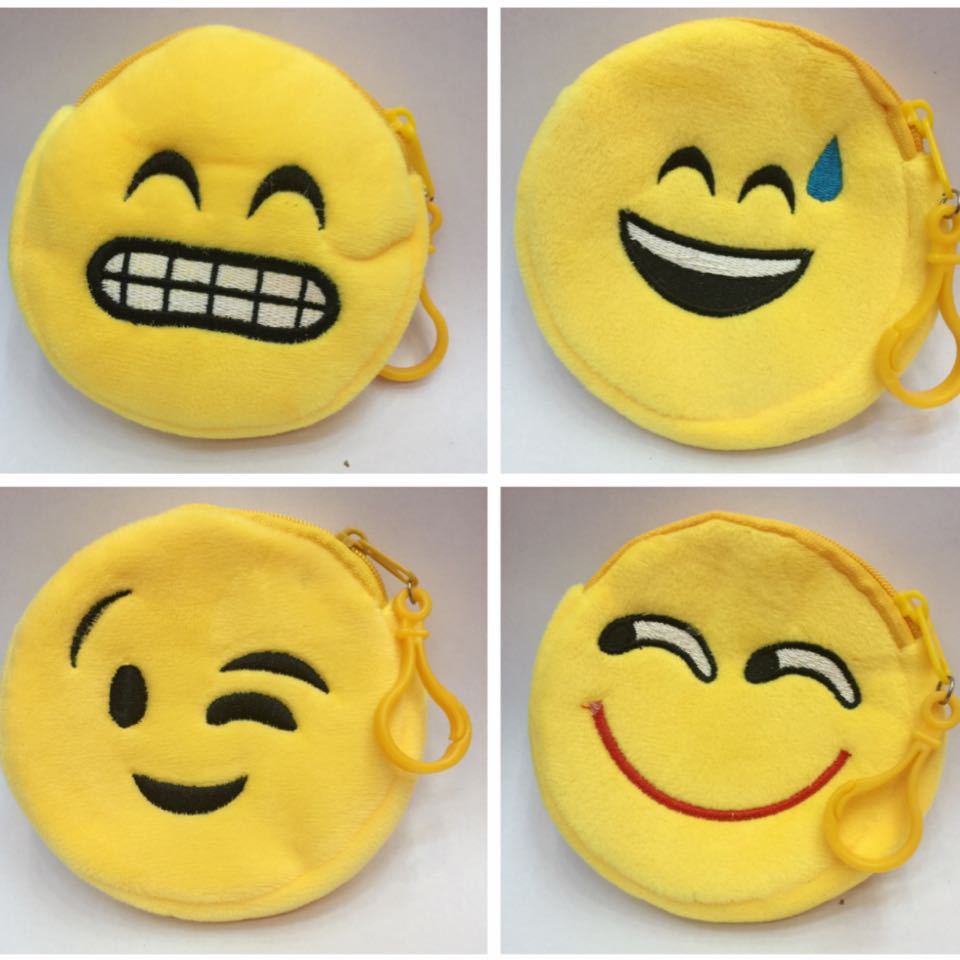 Street stall supply, expression wallet, children's coin purse, smiling wallet, night market bestseller cartoon wallet, expression coin purse details Picture