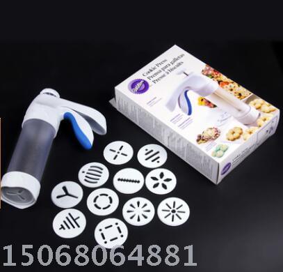 进口美国惠尔通Wilton12花手压式 曲奇饼干