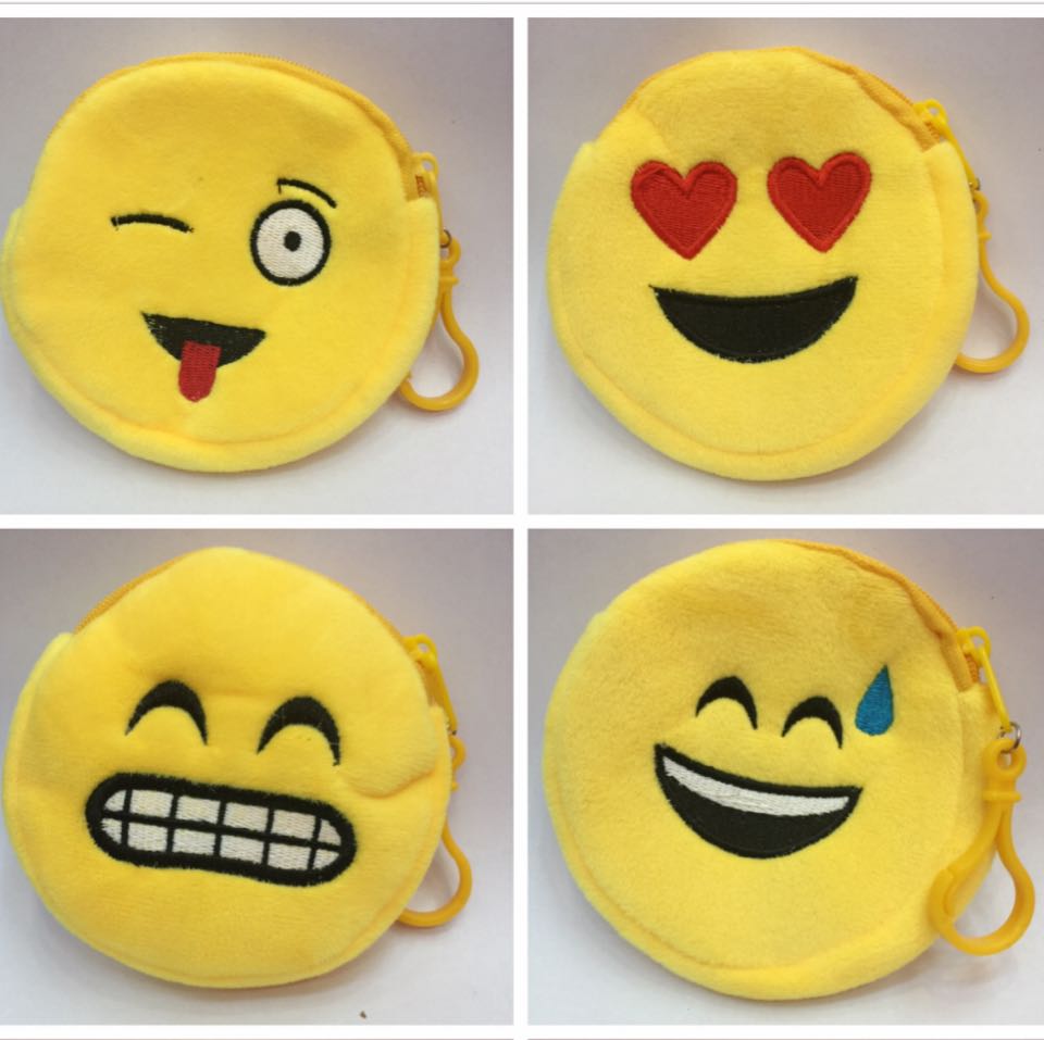 Street stall supply, expression wallet, children's coin purse, smiling wallet, night market bestseller cartoon wallet, expression coin purse Specification image