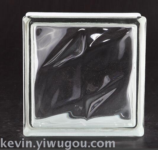 Factory direct sales of glass bricks, hollow glass bricks with ice crystal patterns details Picture