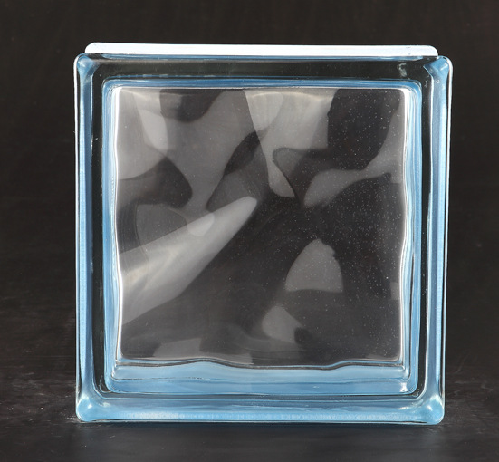 Factory direct sales of edge color crystal pattern transparent glass bricks Application Scenario