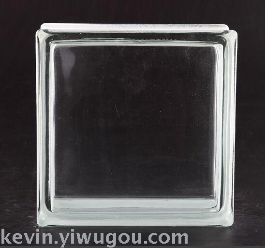 Factory direct sales of transparent glass bricks with parallel patterns to Africa Specification image