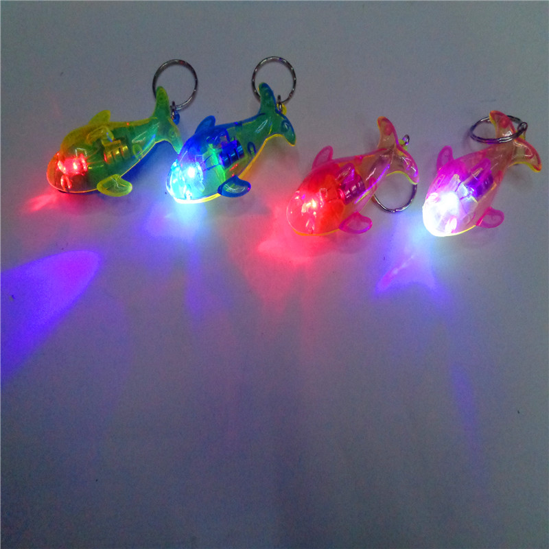 Children's toy keychains, dolphin lights, gifts, LED night lights, illuminated ground promotion, direct sales from the manufacturer Specification image