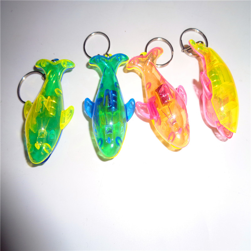 Children's toy keychains, dolphin lights, gifts, LED night lights, illuminated ground promotion, direct sales from the manufacturer details Picture