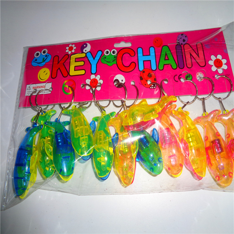 Children's toy keychains, dolphin lights, gifts, LED night lights, illuminated ground promotion, direct sales from the manufacturer