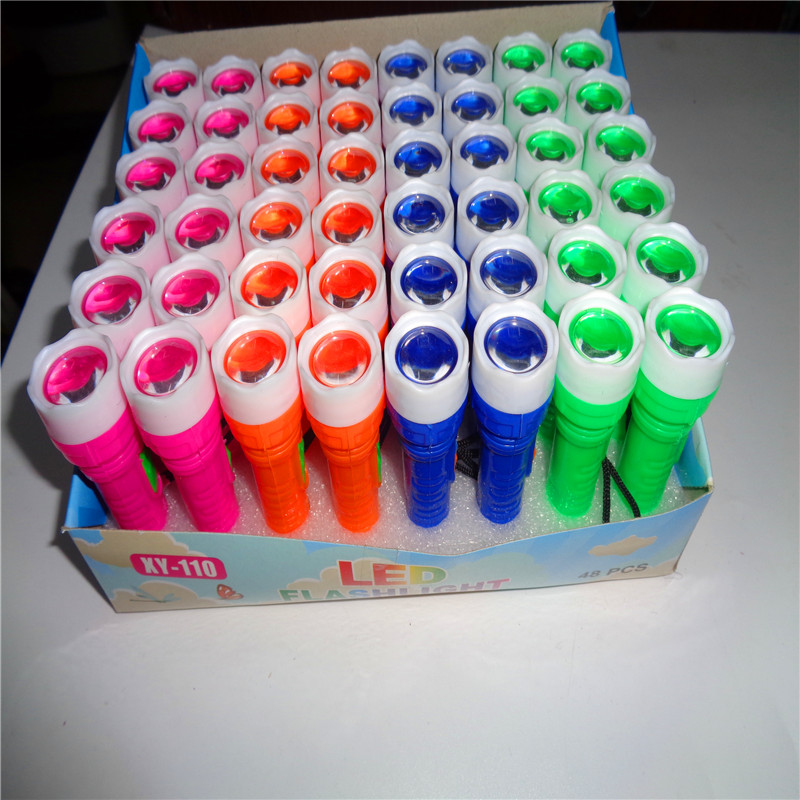 Children's toy XY110 flashlight, gift LED keychain, night light, light source, factory direct sales