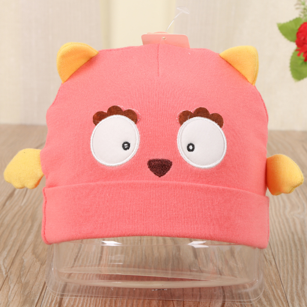 The Sheriwa owl pullover hat is a fashionable and cute knitted cap Specification image