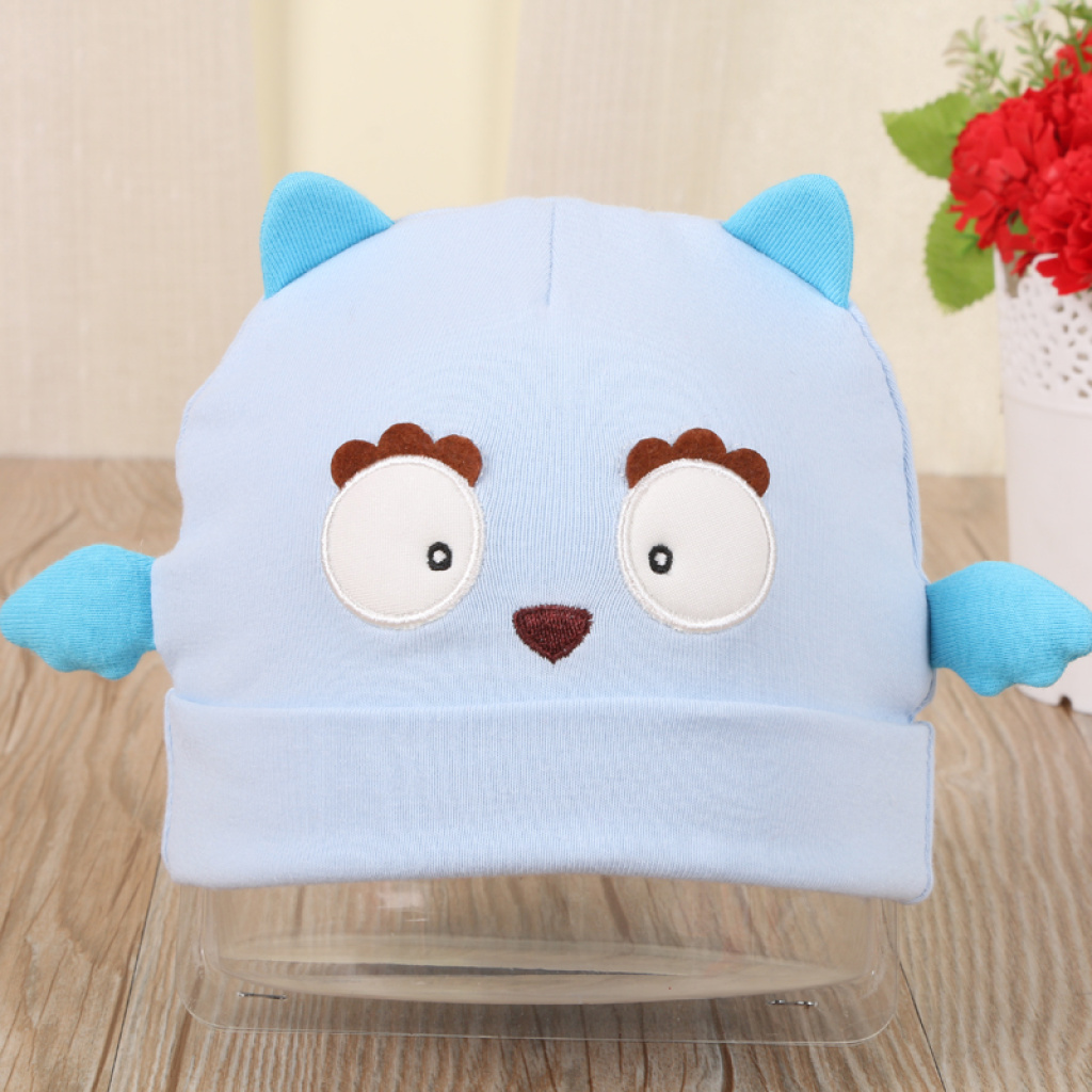 The Sheriwa owl pullover hat is a fashionable and cute knitted cap details Picture