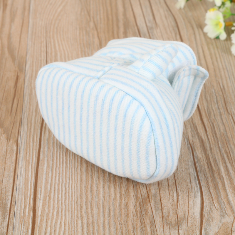 Shiliwa Spring and Autumn Colorful cotton sheep horn three-button non-removable soft-soled baby shoes and infant shoes Application Scenario