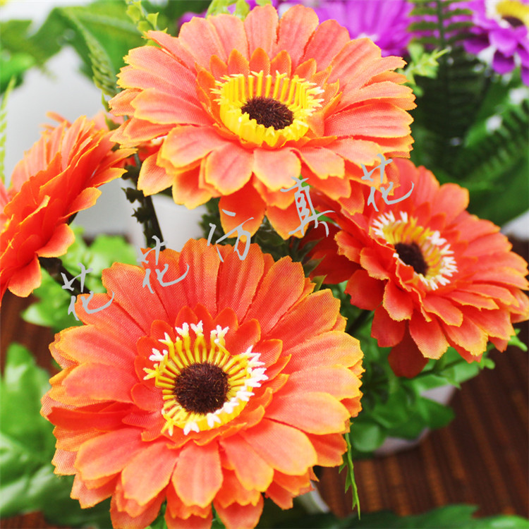 Imitation flower little Daisy decorative flower plastic fake flower