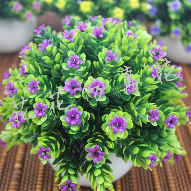 Artificial flower sphere Pastoral flower, silk flower, artificial flower, artificial flower