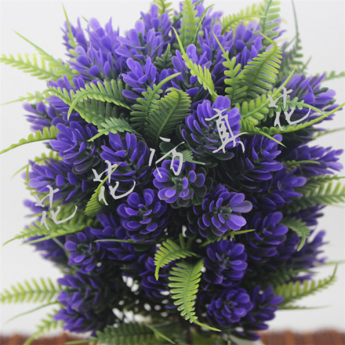 仿真植物小盆栽 假花小树草球盆景