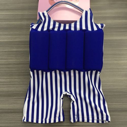 Kids buoyancy swimsuit Girls one-piece life jacket cute baby learning swimsuit boys baby floating swimsuit