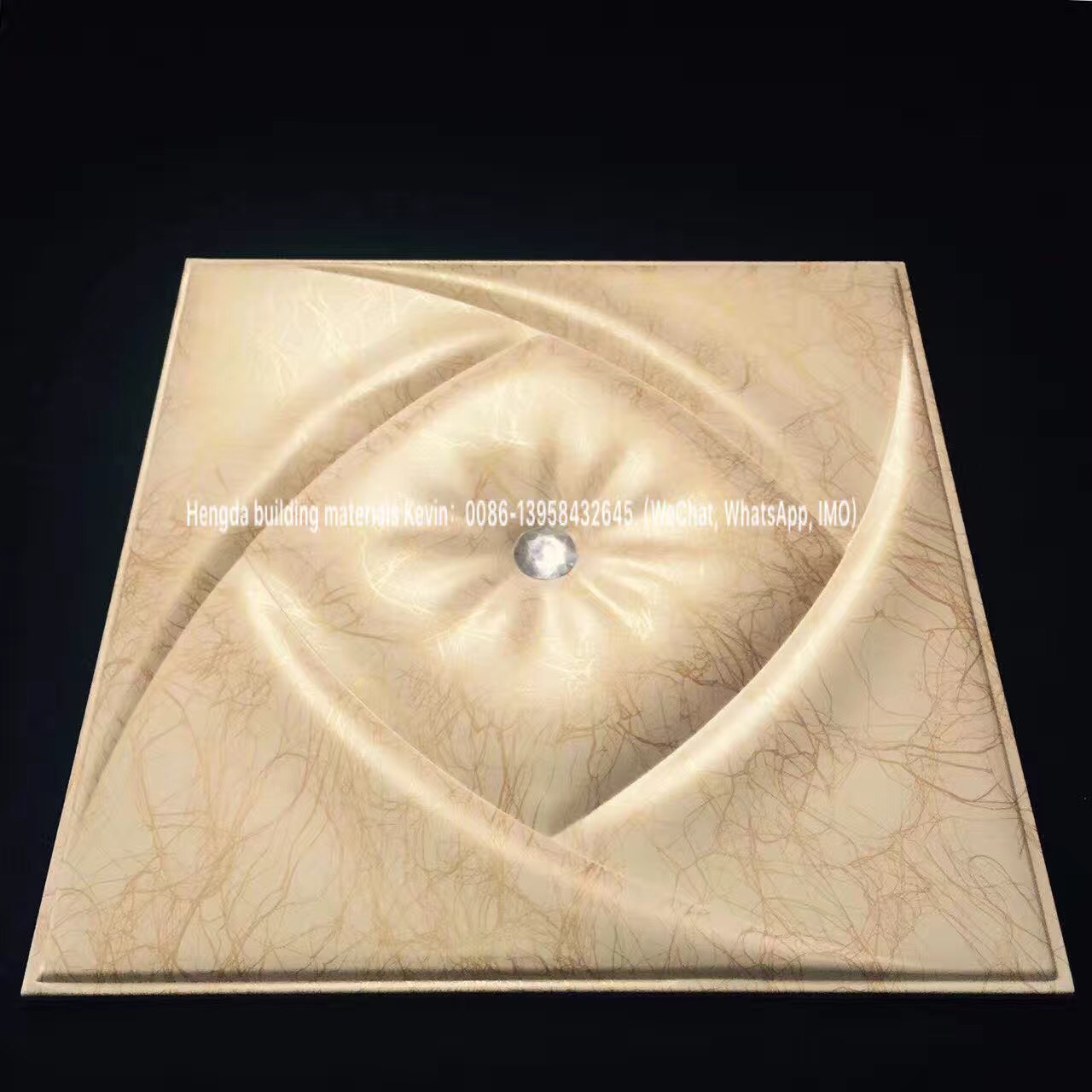 Factory direct sales of sofa soft leather carvings, soft leather background walls, KTV wall leather Specification image