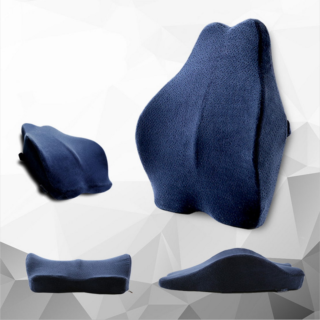 Office large lumbar support, memory foam lumbar support, car seat backrest, chair Application Scenario