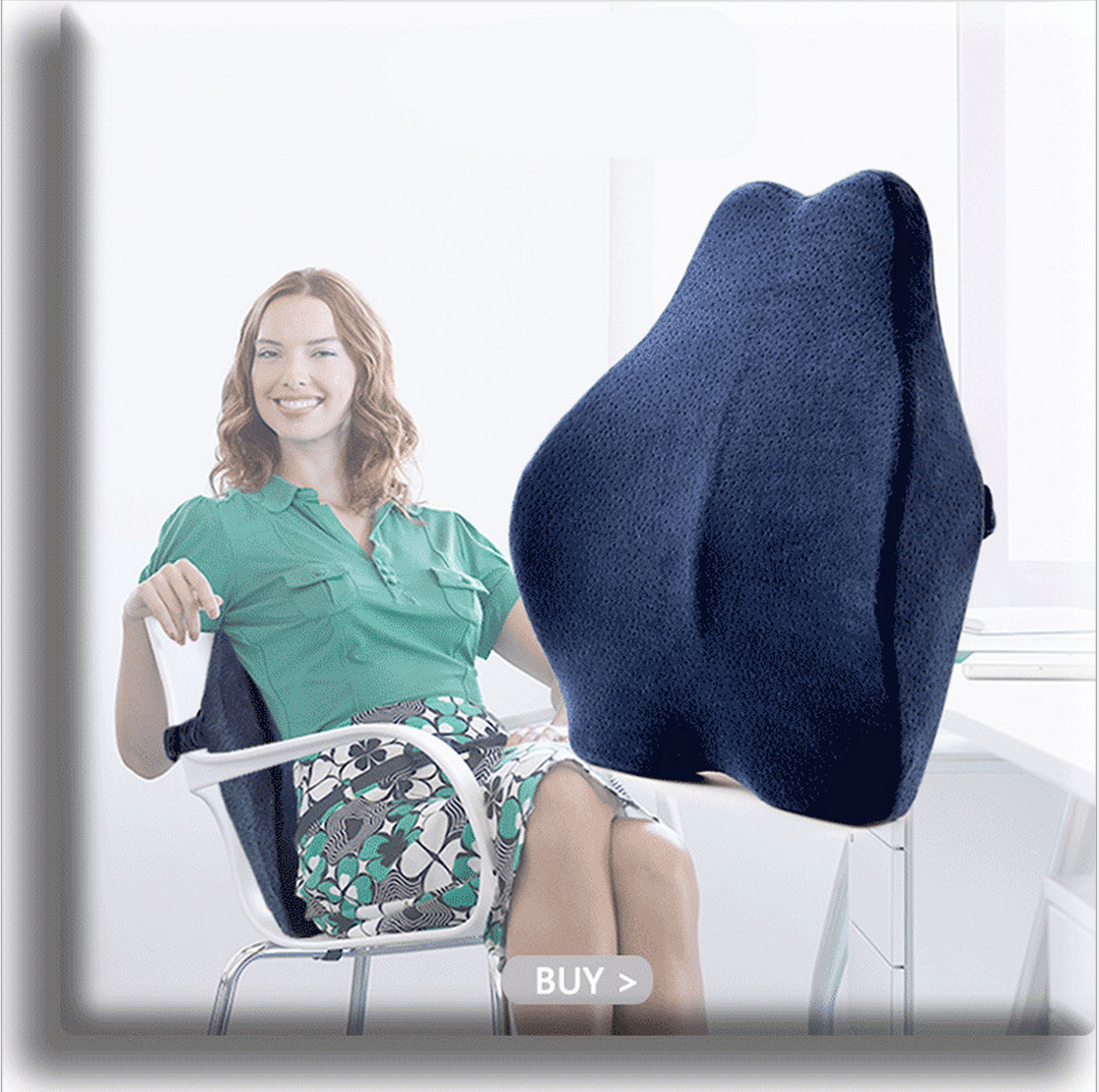 Office large lumbar support, memory foam lumbar support, car seat backrest, chair