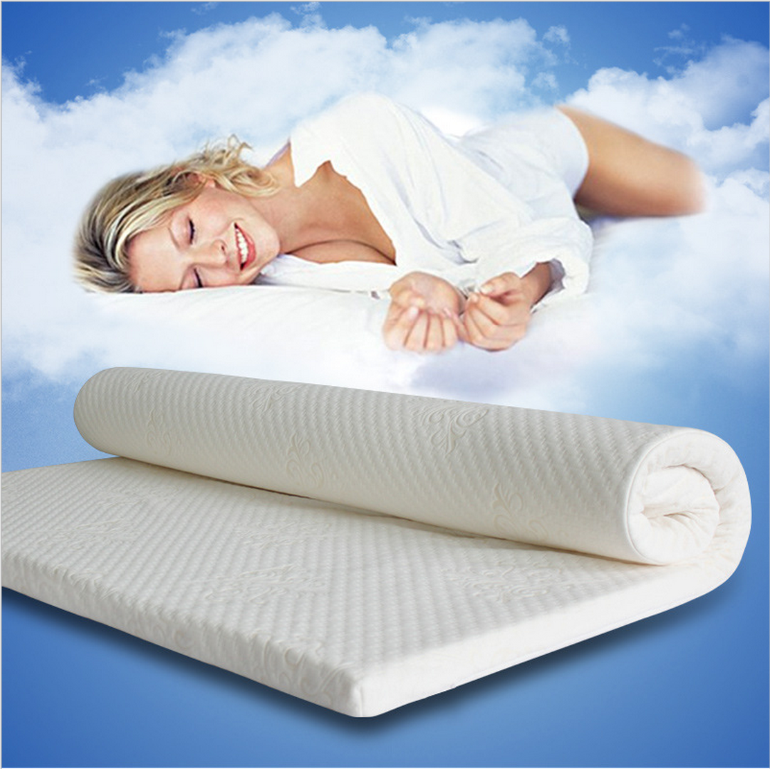 Memory foam mattress, thickened warm sponge mattress, double tatami student dormitory mattress batch full figure