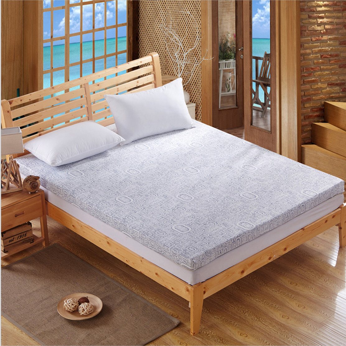 High-density slow-rebound memory foam mattress, washable knitted fabric tatami sponge mattress, student bed mattress details Picture