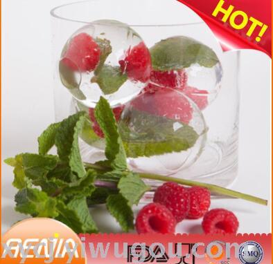 Four-hole silicone ice hockey balls, ice-making silicone molds for ice hockey, creative silicone round balls details Picture