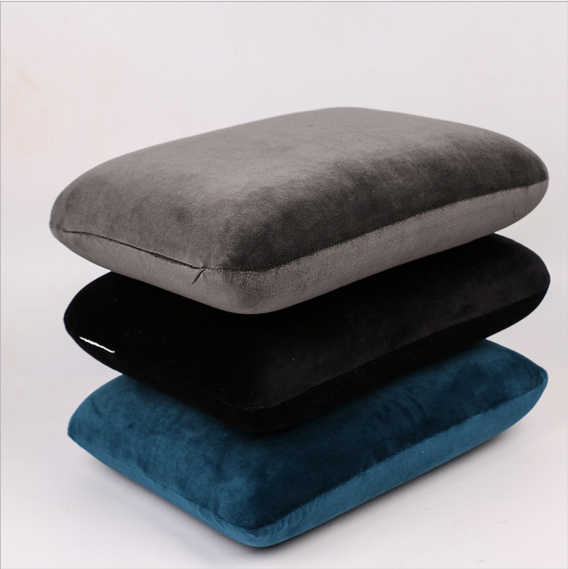 记忆棉旅行头靠  面包枕 旅行腰靠 记忆棉枕头 厂家直销