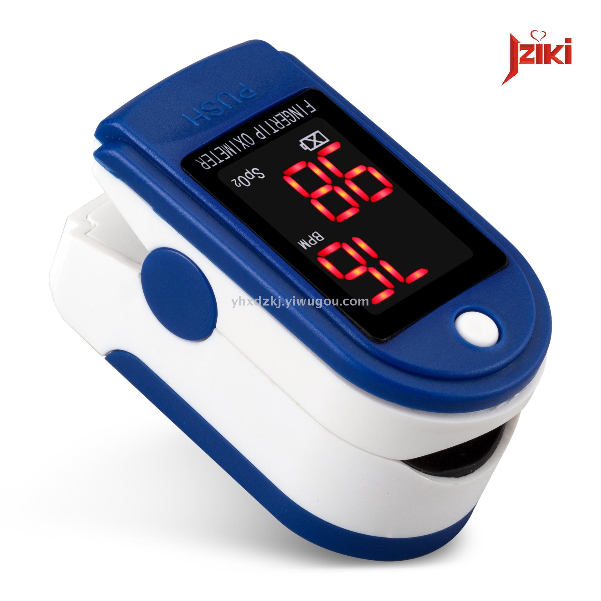 英文血氧仪 JZIKI 指夹式血氧仪 外贸血氧仪 电子血氧仪细节图