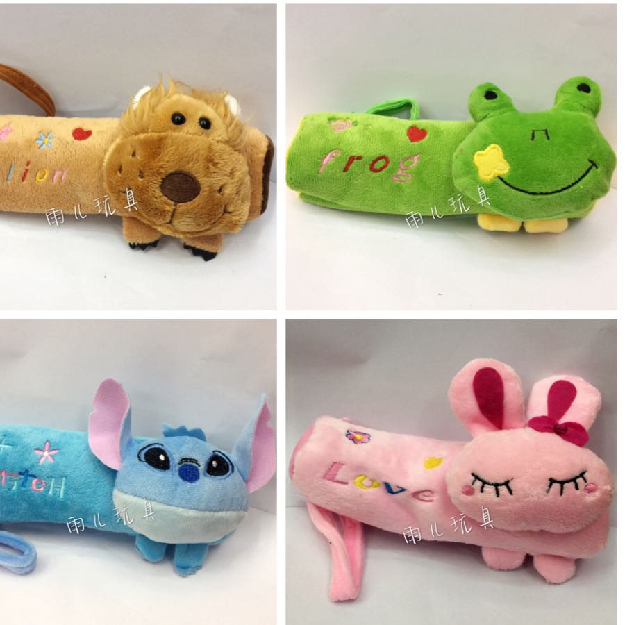 Plush pen case, animal head pen case, export pen case for foreign trade Specification image