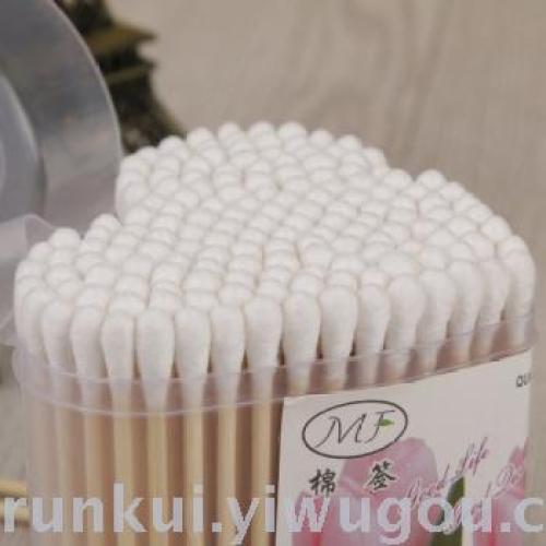 厂家直销高级卫生木头棉棒 棉签 化妆棒 150pcs棉签