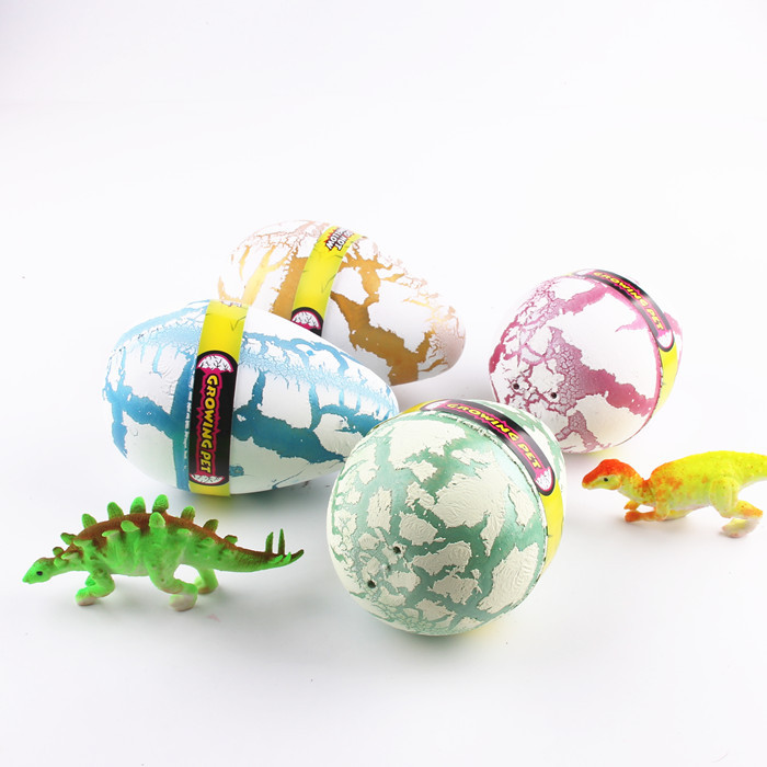 Supreme White Cracked Dinosaur egg Resurrection egg 6x Enlarge Enlarge Dinosaur egg birthday gift thumbnail