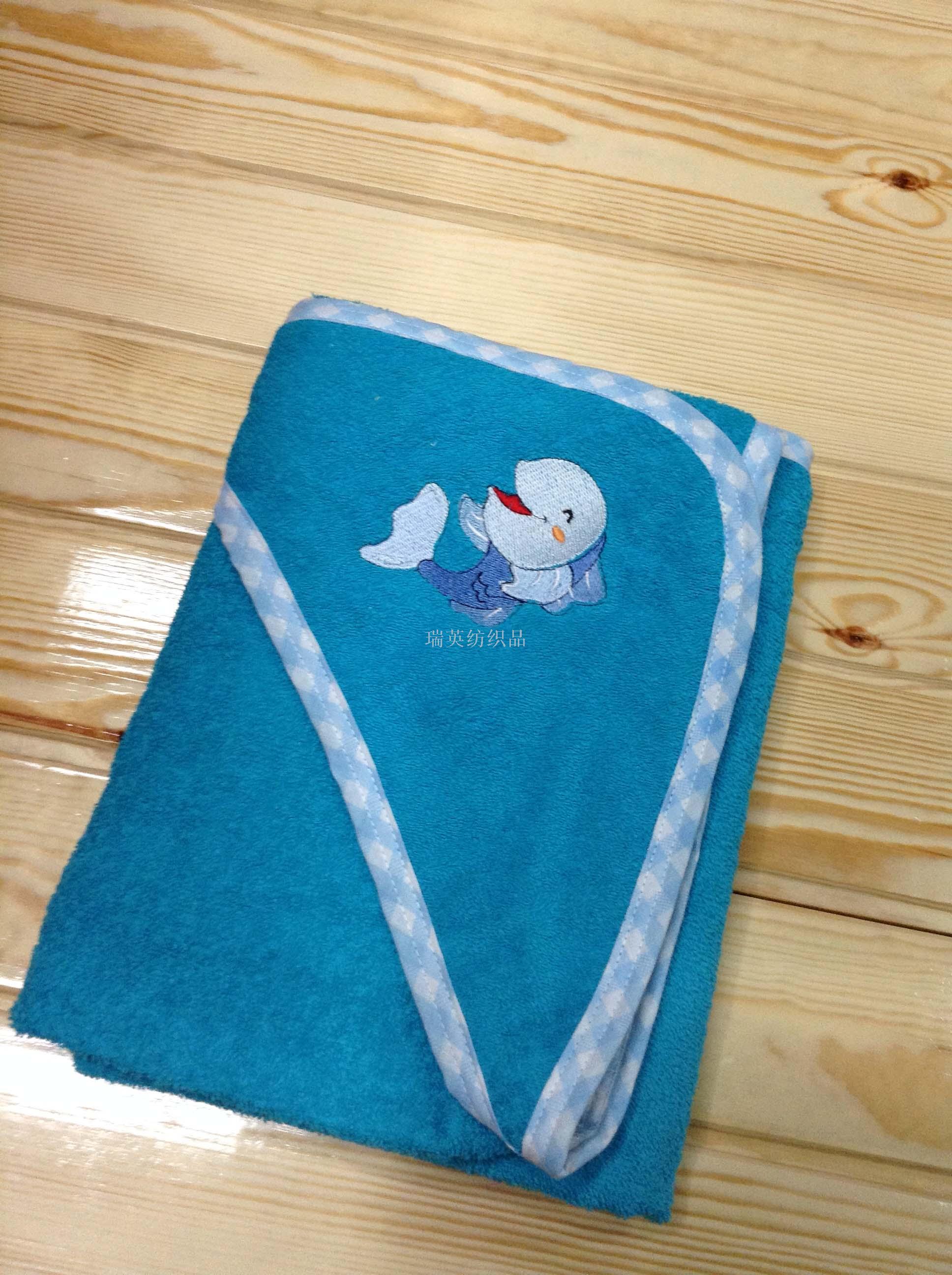 Cotton carp blanket, newborn spring and autumn blanket, baby blanket, embroidered blanket, baby products details Picture