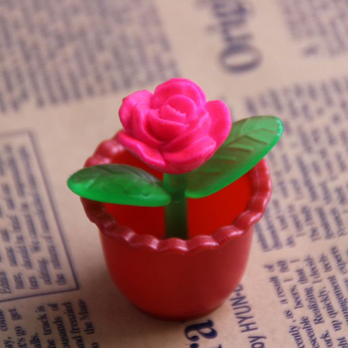 Wholesale of novel toys, water-soaked swelling plants, four-season flowers, swelling potted large simulation toys details Picture