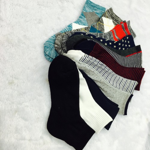 Floor stall men's cotton sports socks pull wool socks Basketball socks men's socks