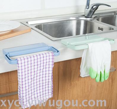 Creative, powerful, seamless hanging rack, kitchen rag rack, bathroom towel rack, non-drilling door back rack manufacturer