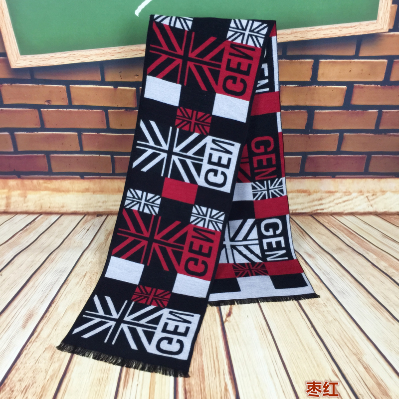 Scarf winter men's new fashion containing wool everything with thick warm authentic gift to boyfriend lovers microblog male tide thumbnail
