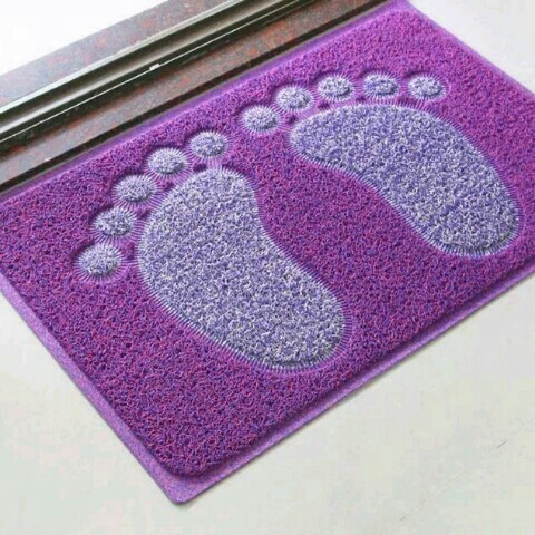 Silk blown pvc floor mat molding carpet