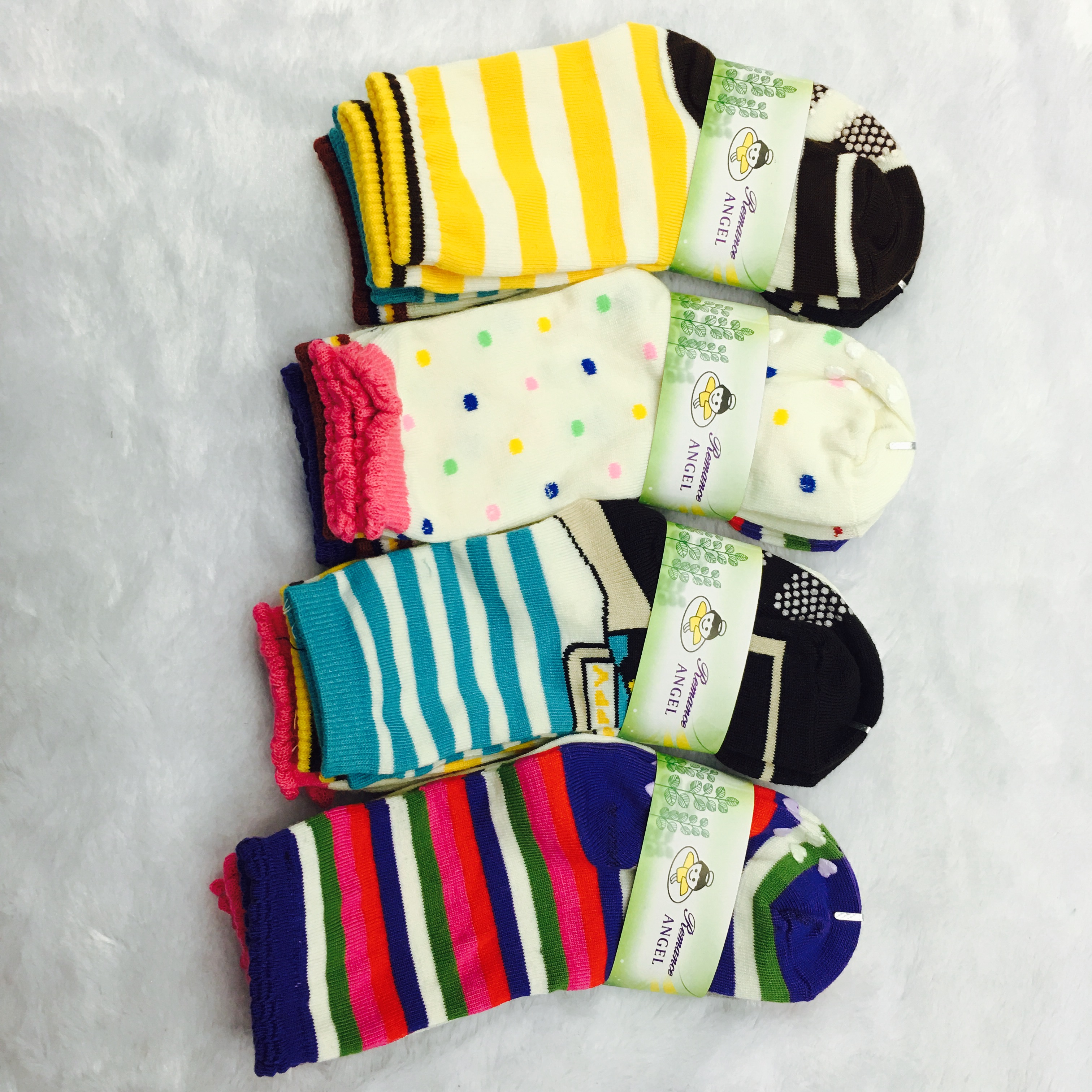 Street stall boys' and girls' glue socks, cotton anti-slip cartoon children's socks, children's cotton socks, floor socks, early education center socks