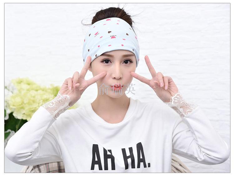 Pregnant women's windproof postpartum cap, maternity cap, maternity cap, pile cap, scarf, spring and autumn postpartum headscarf, fashionable Application Scenario