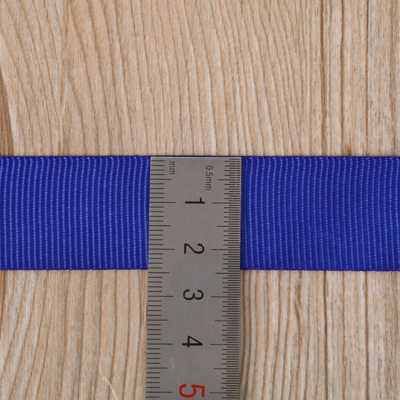Nylon With Light Ribbon Nylon Dyeing Belt 2.5 Light Ribbon Yiwu Dyeing Manufacturer Name Card Hanging Belt Specification drawing