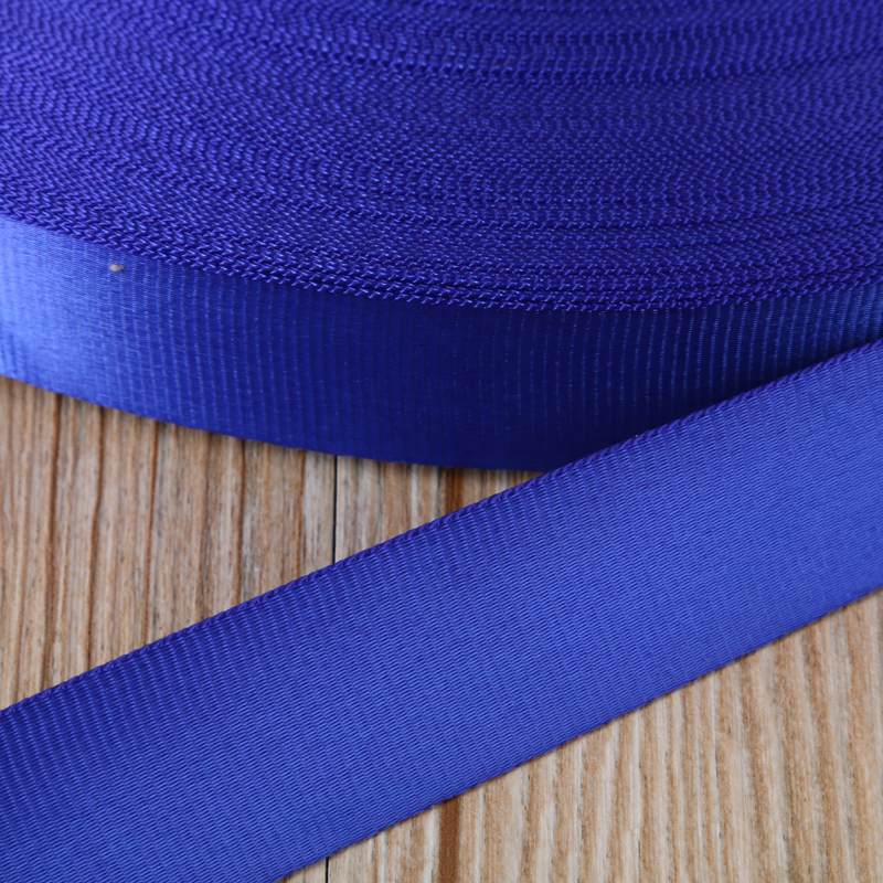 Nylon With Light Ribbon Nylon Dyeing Belt 2.5 Light Ribbon Yiwu Dyeing Manufacturer Name Card Hanging Belt Application Scenario