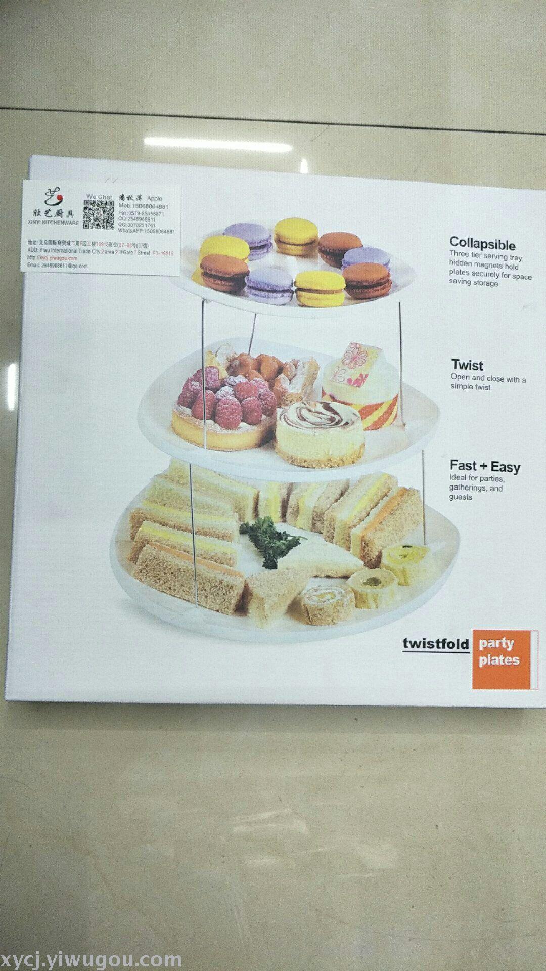A creative new three-layer fruit platter is on sale and in stock. It's a bestseller on Amazon