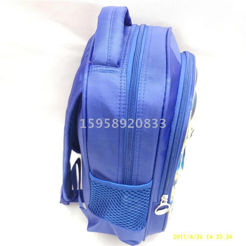 Factory Direct School Bag Backpack Cartoon Bag Backpack 3D Bag Children Bag Student Bag Gift Bag Pull Rod Bag Specification drawing