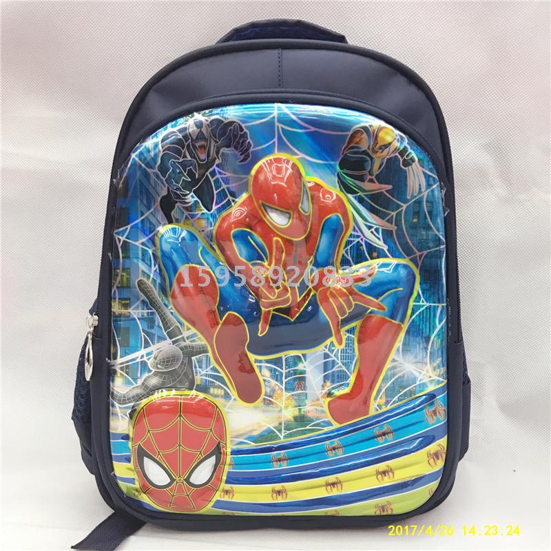 Factory Direct School Bag Backpack Cartoon Bag Backpack 3D Bag Children Bag Student Bag Gift Bag Pull Rod Bag